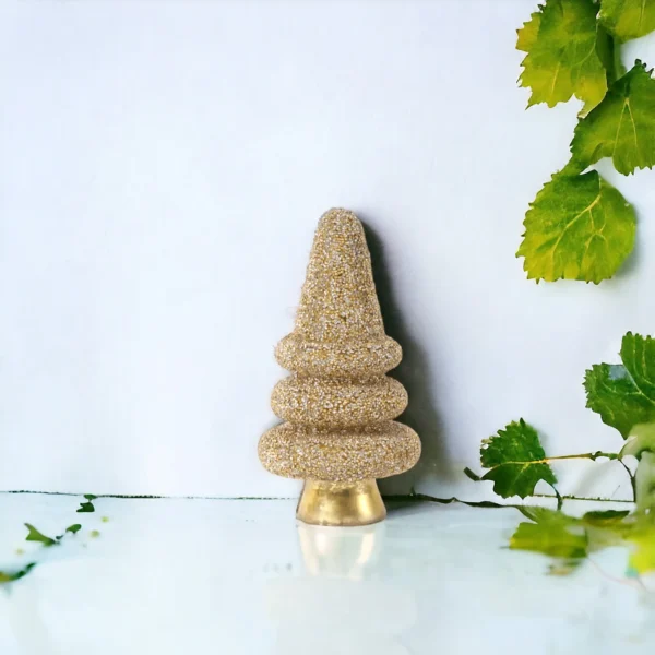 Single Gold Christmas Tree