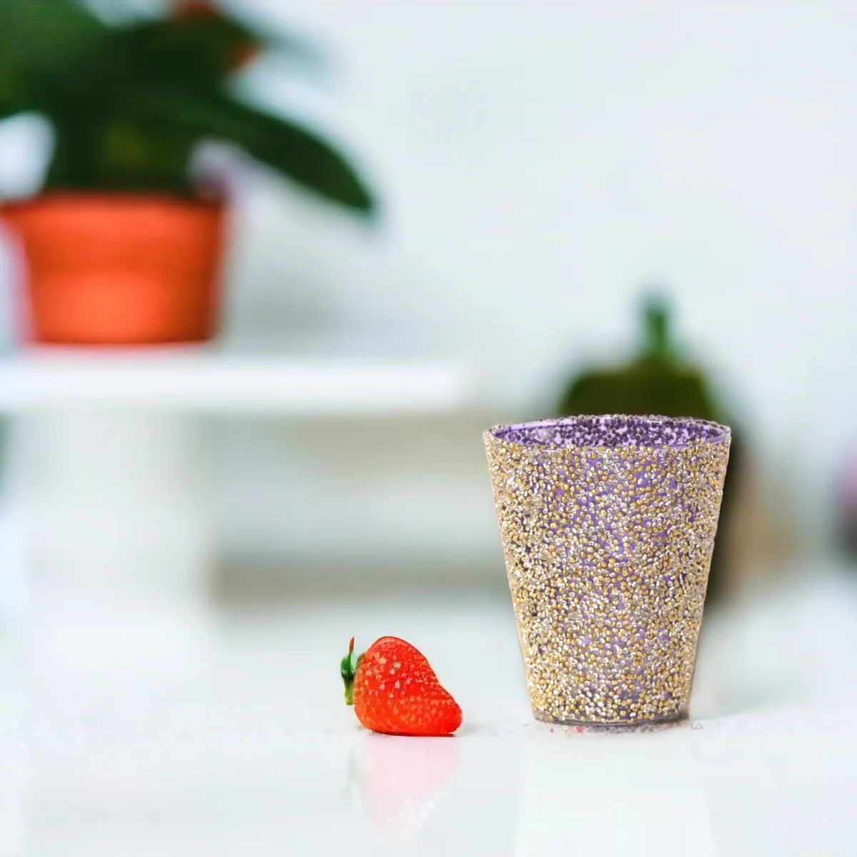 Glass Candle Holder - Image 2
