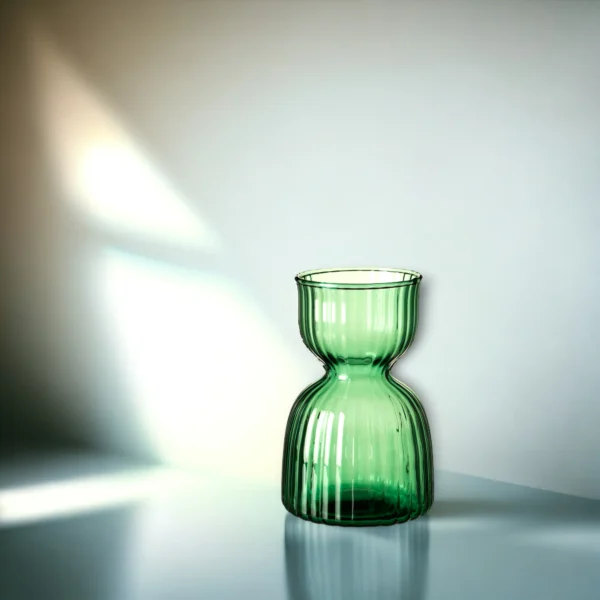 Floral Glass Vase