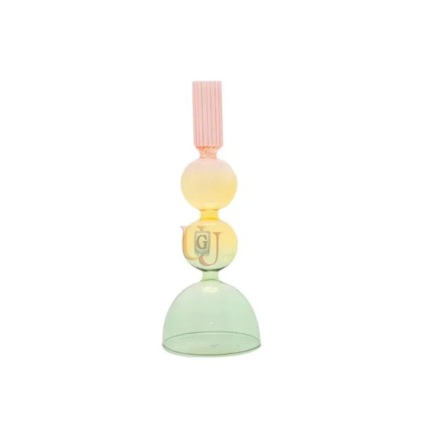 Glass Taper Candle Holder