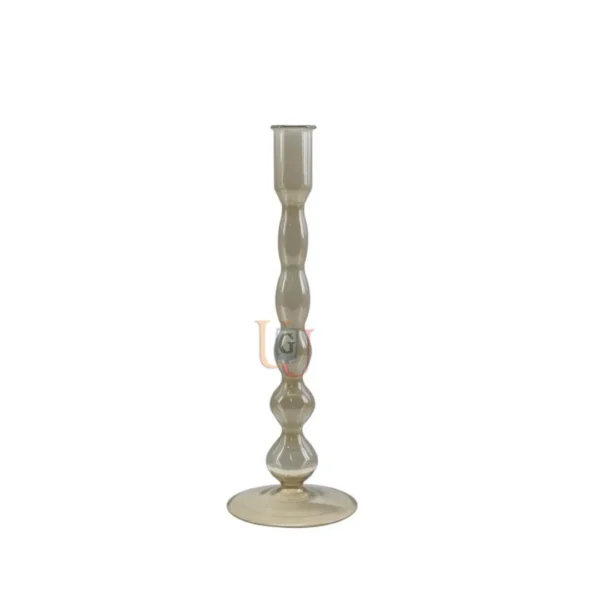 Glass Taper Candle Holder