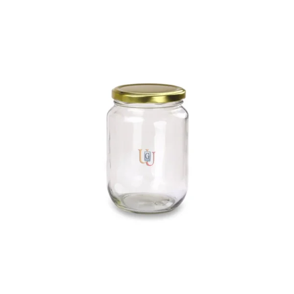 1000 ML Glass Jar With Lid - Fully Transparent