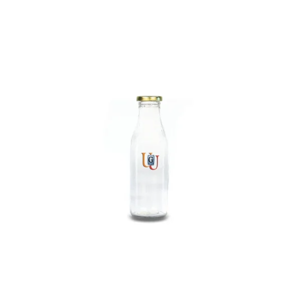 200 ML Round Milkshake/ Juice Bottle With Lid -Fully Transparent