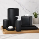 Noir Luxe Bathroom Set