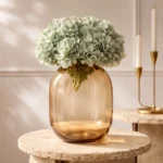 Amber Bloom Vase
