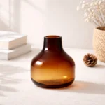 Halo Amber Vase